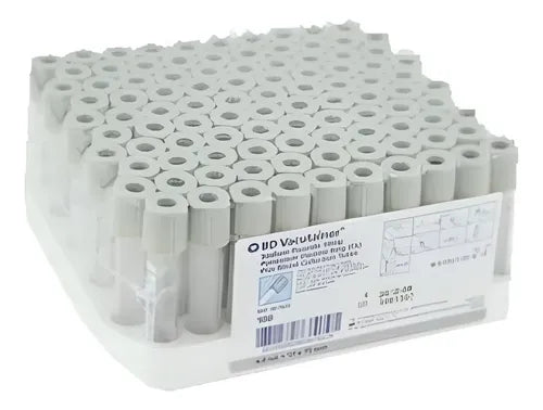 364951 TUBO GRIS P/RECOLEC. ORINA C/CONSERVADOR (borico) 4ML C/100 Vacutainer