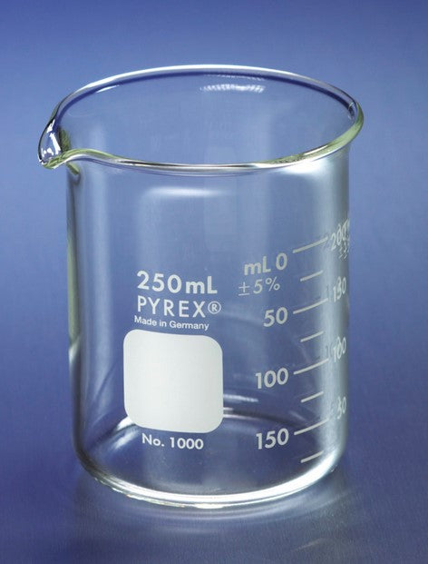 1000-250 VASO PRECIPITADO 250ML PYREX